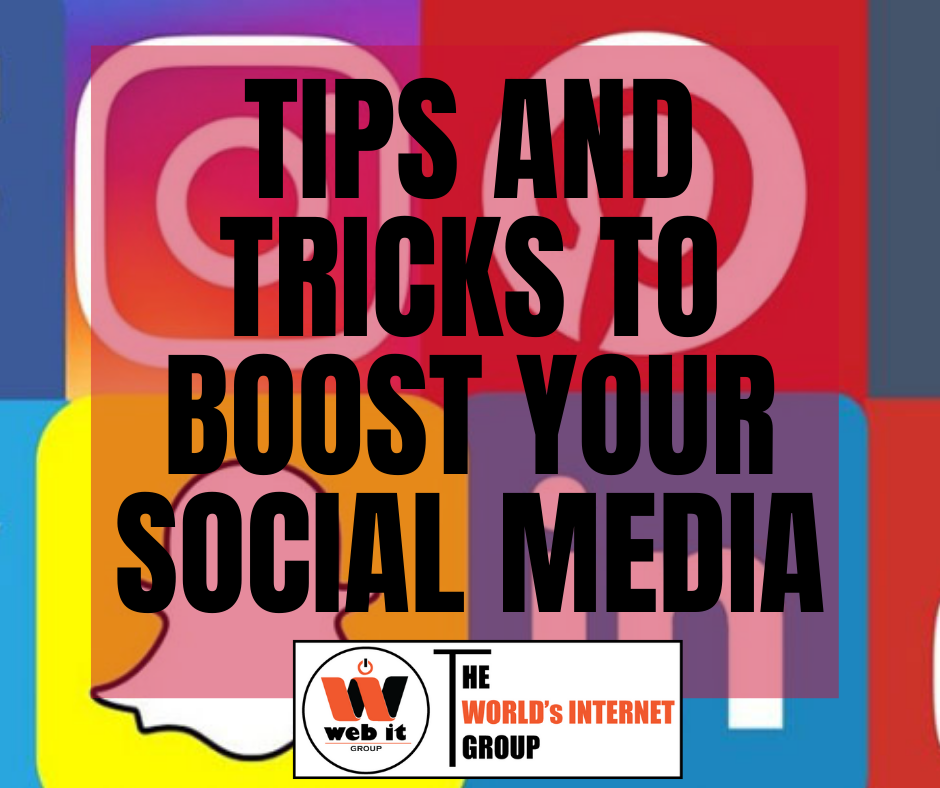 Tips and tricks to boost social media